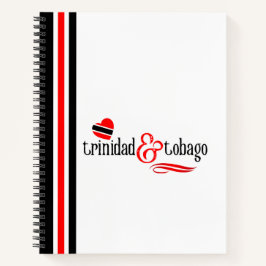 Trinidad und Tobago Flag Notizblock
