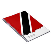 Trinidad und Tobago Flag Notizblock (Rechte Seite)