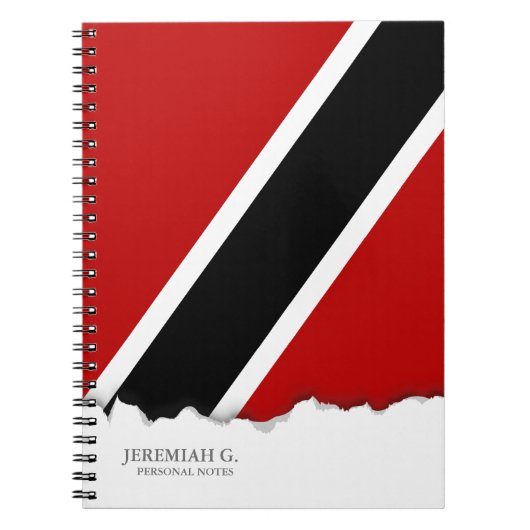 Trinidad und Tobago Flag Notizblock (Vorderseite)
