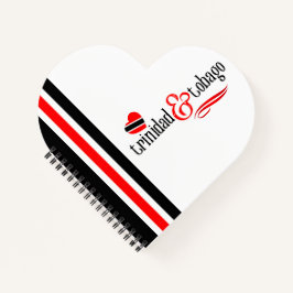 Trinidad und Tobago Flag Notizblock