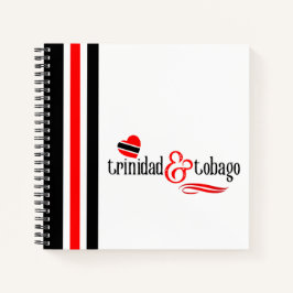 Trinidad und Tobago Flag Notizblock