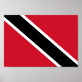 Trinidad und Tobago Flag Poster (Vorne)