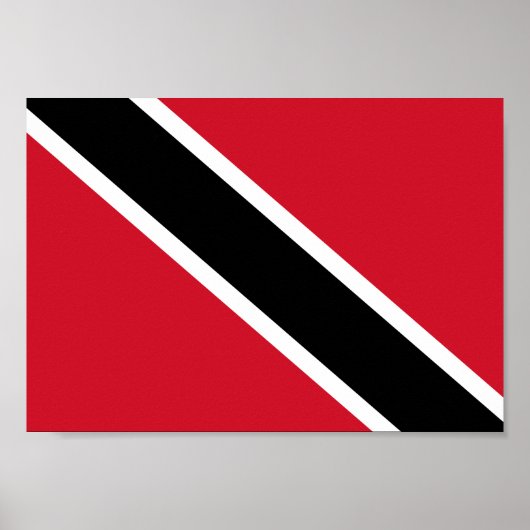 Trinidad und Tobago Flag Poster (Vorne)