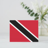 Trinidad und Tobago Flag Postkarte (Stehend Vorderseite)