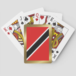 Trinidad und Tobago Flag Spielkarten