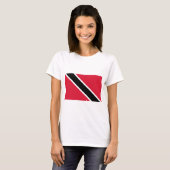 Trinidad und Tobago Flag T-Shirt (Vorne ganz)