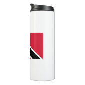 Trinidad und Tobago Flag Thermosbecher (Nach rechts gedreht)