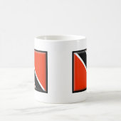 Trinidad und Tobago-Flagge Kaffeetasse (Mittel)