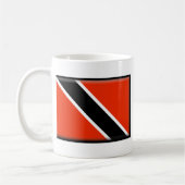 Trinidad und Tobago-Flagge Kaffeetasse (Links)