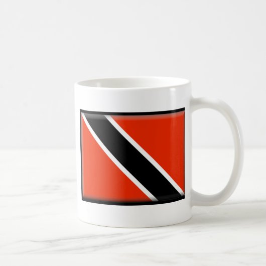 Trinidad und Tobago-Flagge Kaffeetasse (Rechts)