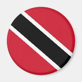 Trinidad und Tobago-Flagge Magnet (Vorne)