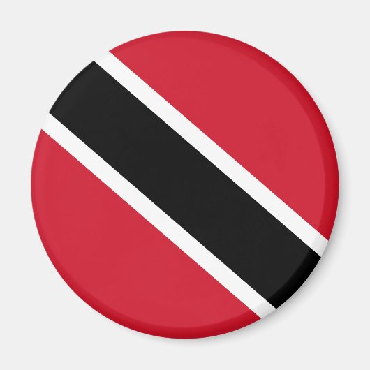 Trinidad und Tobago-Flagge Magnet (Vorne)