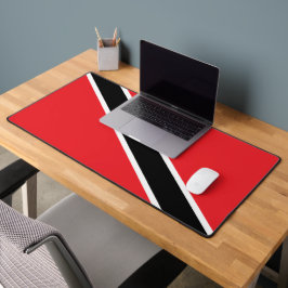 Trinidad und Tobago-Flagge Nationaler Stolz Schreibtischunterlage