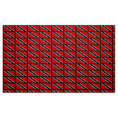 Trinidad und Tobago-Flagge Stoff (Fat Quarter (45,7 x 55,9 cm))