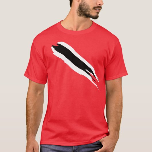 Trinidad und Tobago-Flagge T-Shirt (Vorderseite)