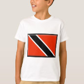 Trinidad und Tobago-Flagge T-Shirt (Vorderseite)