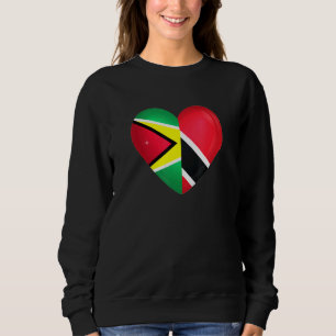 Trinidad und Tobago-Flagge Trini Guyana Guyanese F Sweatshirt