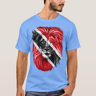 Trinidad und Tobago Flagge Trinidad und Tobago Löw T-Shirt