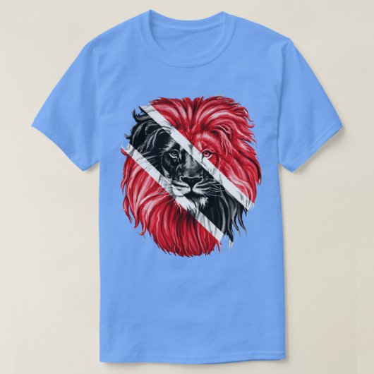 Trinidad und Tobago flaggen Trinidad und Tobago Lö T-Shirt (Design vorne)