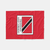 Trinidad und Tobago Fleecedecke (Vorderseite (Horizontal))