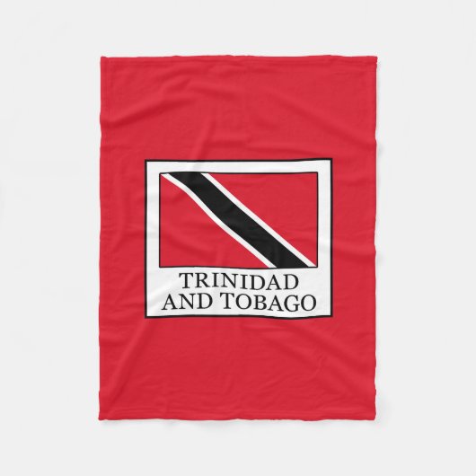 Trinidad und Tobago Fleecedecke (Vorderseite)