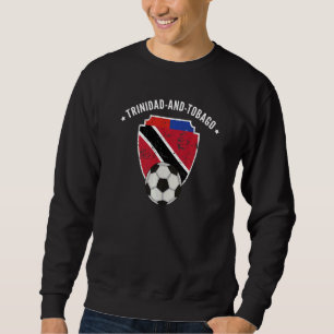 Trinidad und Tobago Fußball Flag Fußball Prio Roo Sweatshirt