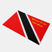 Trinidad und Tobago Fußmatte (Schrägansicht)