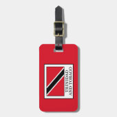 Trinidad und Tobago Gepäckanhänger (Vorderseite vertikal)