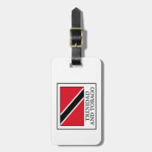 Trinidad und Tobago Gepäckanhänger (Vorderseite vertikal)
