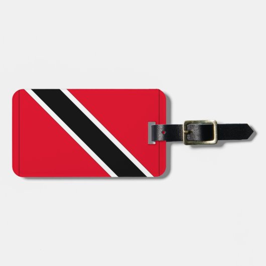 Trinidad und Tobago Gepäckanhänger (Vorderseite horizontal)