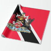 Trinidad und Tobago Geschenkpapier (Ungerollt)