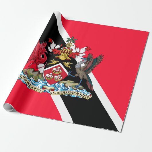 Trinidad und Tobago Geschenkpapier (Ungerollt)