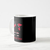 Trinidad und tobago Girl Trinidadian Mädchenflagge Kaffeetasse (Vorderseite Links)