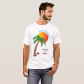 Trinidad und Tobago-Inseln in The Sun T-Shirt (Vorne ganz)
