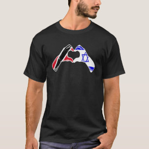 Trinidad und Tobago Isreal Flaggenstaat Heritage T-Shirt