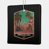 Trinidad und Tobago Keramikornament (Links)