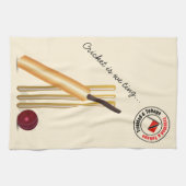 Trinidad und Tobago-Kricket Küchentuch (Horizontal)