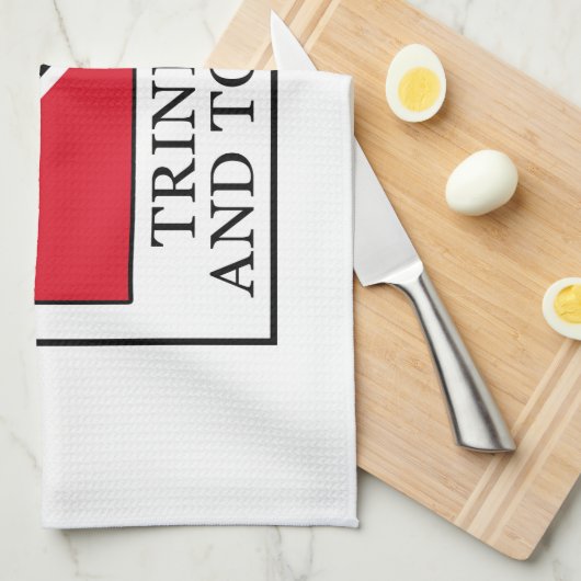 Trinidad und Tobago Küchentuch (Viertel Falte)