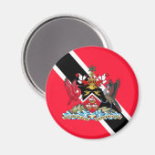 Trinidad und Tobago Magnet (Vorderseite/Rückseite)