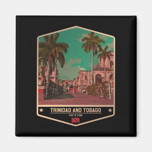 Trinidad und Tobago Magnet