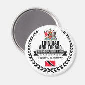 Trinidad und Tobago Magnet (Vorderseite/Rückseite)