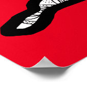 Trinidad und Tobago Map Poster (Ecke)