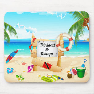 Trinidad und Tobago Maracas Beach Mousepad
