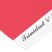 Trinidad und Tobago Mittelgroßer Tischläufer (Ecke)