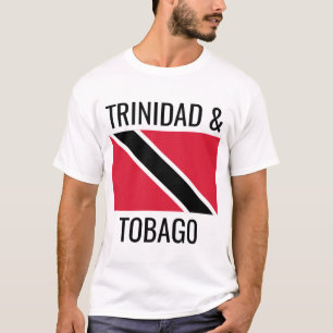 Trinidad und Tobago // Nationale Weltflagge T-Shirt
