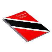 Trinidad und Tobago Notizblock (Rechte Seite)