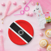 Trinidad und Tobago Pappteller (Party)