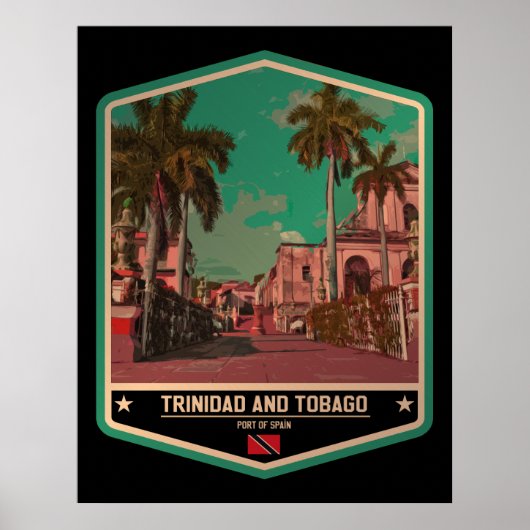 Trinidad und Tobago Poster (Vorne)