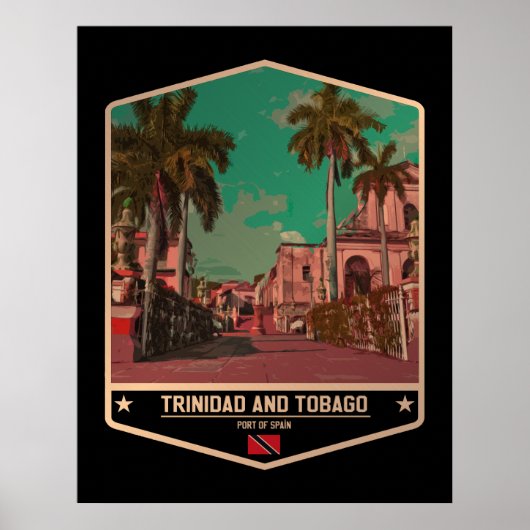 Trinidad und Tobago Poster (Vorne)