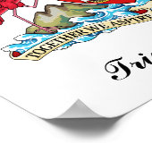 Trinidad und Tobago Poster (Ecke)